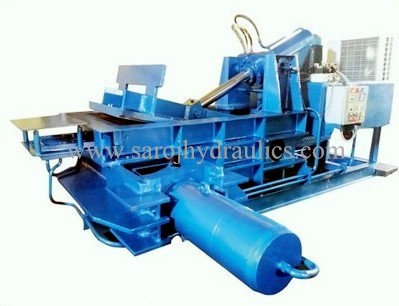 automatic baling press